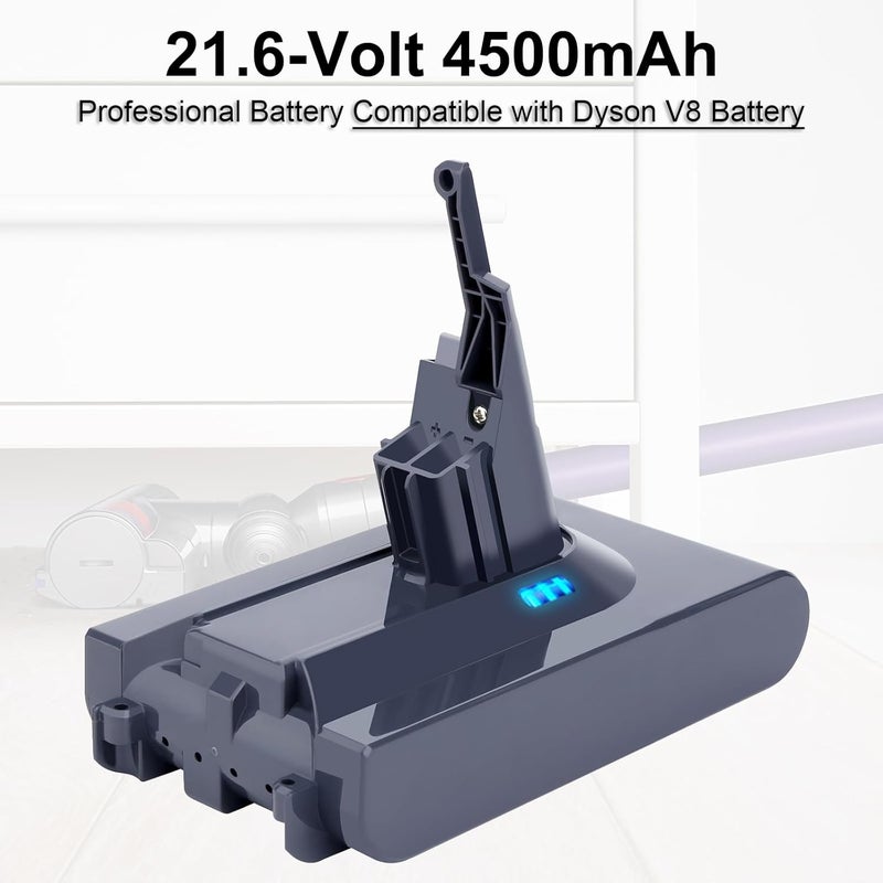 Biswaye V8 Battery Replacement Compatible with Dyson V8 SV10 Battery 215681 V8 Animal Plus V8 Absolute V8 Motorhead V8 Carbon Fiber Cord V8 Animal Cordless Vacuum Battery - Image 3